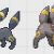Umbreon Pixel Art Template Umbreon by Hama Girl On Deviantart