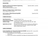 Undergraduate Engineering Resume Electrical Engineer Resume Objective Vizual Resume
