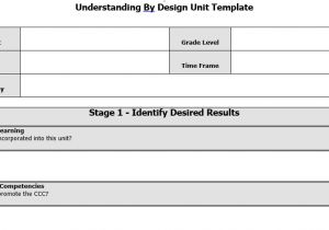 Understanding by Design Unit Plan Template the Science Of Teaching Josee 39 S Resource 12