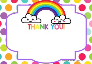 Unicorn Thank You Card Template Free Template for Thank You Card Best Of 12 Best Thank You Card
