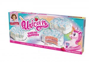 Unicorn Wrapping Paper Card Factory Little Debbie Unicorn Cakes Strawberry 10 Count 13 10 Oz