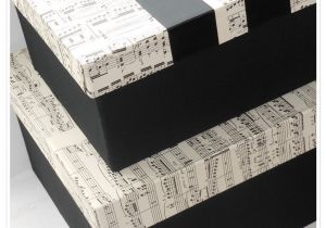 Unique Card Boxes for Graduation Vintage Sheet Music Wedding Card Box Custom Made In Your