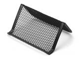 Unique Card Holders for Desk 1 Piece Metal Mesh Business Card Holder Display organizer Stand for Desk Office