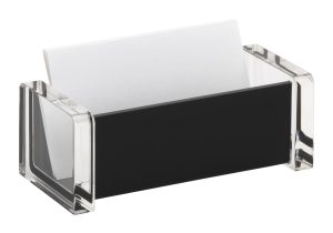 Unique Card Holders for Desk Realspace Black Acrylic Business Card Holder Office Depot