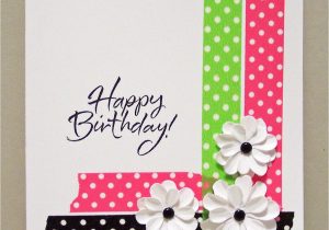 Unique Card Ideas for Birthdays Bold Dot Tape Card Paper Cards Simple Cards Greeting