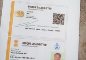 Unique Disability Id Card India Media Tweets by Maina Ray Mainarayinc Twitter