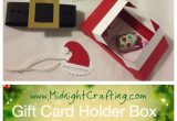 Unique Gift Card Holders for Christmas Gift Card Holder Box Tutorial Gift Card Boxes Christmas