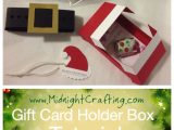 Unique Gift Card Holders for Christmas Gift Card Holder Box Tutorial Gift Card Boxes Christmas