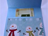 Unique Gift Card Holders for Christmas Snowman Gift Card Holder Christmas Money Holder Snowflakes Gift Card Holiday Card Money Envelope Gift for Him Her Teen