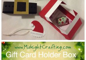 Unique Holiday Gift Card Holders Gift Card Holder Box Tutorial Gift Card Boxes Christmas