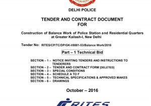 Unique Ration Card Id Haryana Section 2 Tender and Contract form for Works Manualzz
