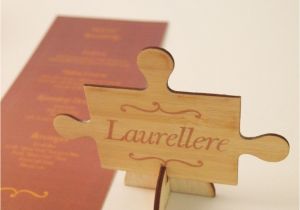 Unique Table Seating Card Ideas Puzzle Piece Placecards Http Www