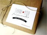 Unique Thank You Card Designs Artsy Thank You for Your order Cards Custom by totallydesign