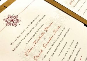 Unique Things to Write In A Wedding Card Snowflake Monogram Custom Unique Wedding Invitation Elegant
