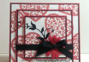 Unique Valentines Day Card Ideas Triple Time Stamping Valentines Day Card as Valentines Cards