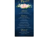 Unique Wedding Menu Card Ideas 35 On Etsy the Jenny Menu Wedding Card or Sign Gold