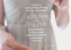 Unique Wedding Menu Card Ideas Natural Tuscan Wedding Inspiration Acrylic Wedding