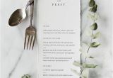 Unique Wedding Menu Card Ideas sofia Semi Custom Menu with Images Wedding Menus Design