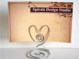 Unique Wedding Place Card Ideas Romantic Cute Heart Shaped Wire Wedding Place Card Holders