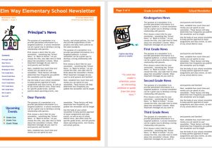 University Newsletter Templates 13 Free Newsletter Templates You Can Print or Email as Pdf