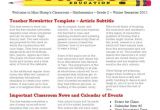 University Newsletter Templates 15 Free Microsoft Word Newsletter Templates for Teachers