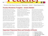University Newsletter Templates 15 Free Microsoft Word Newsletter Templates for Teachers
