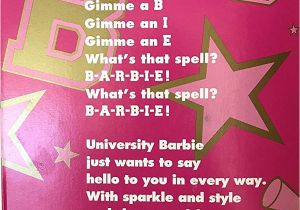 University Of Miami Easy Card University Of Miami Special Edition Cheerleader Barbie Doll