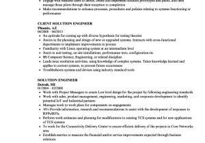 Unix Engineer Resume solution Engineer Resume Samples Velvet Jobs