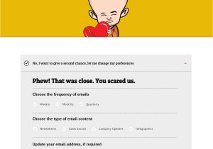 Unsubscribe Email Template 8 Unsubscribe Email Examples to Pull Back Your Subscribers