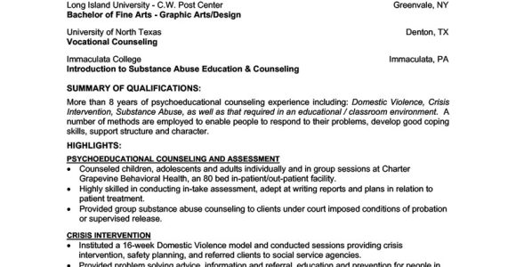 Unsw Cover Letter Examples Of Licensed Professional Counselor Resumes