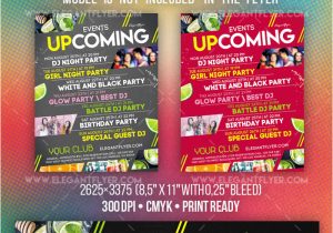 Upcoming events Flyer Template Upcoming events Flyer Psd Template Facebook Cover by