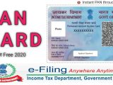 Update Pan Card Name with Aadhar Free A A A Pan Card A A A A A A A A A How to Apply for Instant Pan Card In Hindi Latest Update 2020