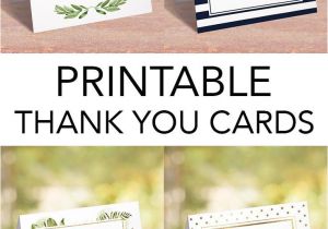 Upload Photo Thank You Card Printable Thank You Cards by Littlesizzle Unique and