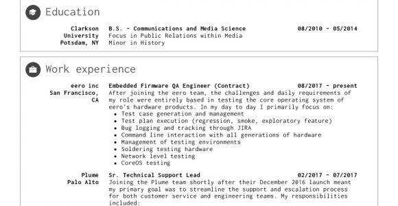 Ups Service Engineer Resume Resume Examples by Real People Qa Engineer Resume Example