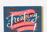 Urban Outfitters E Gift Card Birthday Emily Mcdowell Freaking Amazing Birthday Card