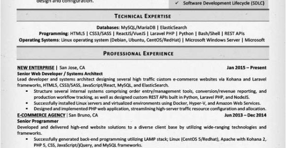 Us software Engineer Resume format software Engineer Resume Example Writing Tips Resume