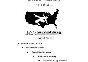 Usa Wrestling Coaches Card Background Check 2013 Usa Wrestling Rule Guide Book Professional