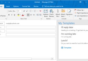 Use Custom Font In Email Template Working with Message Templates Howto Outlook