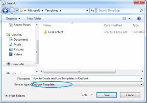 Use Email Template Outlook 2013 How to Create and Use Templates In Outlook