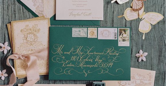 Use Of Old Marriage Card the Best Vintage Wedding Invitations Martha Stewart Weddings