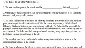 Used Car Sales Contract Template Free Sample Used Car Sale Contract 7 Examples In Word Pdf