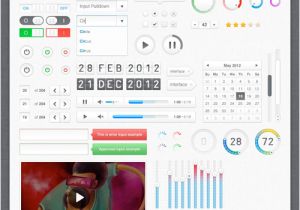User Interface Design Document Template Free Flat Psd Templates and Web Elements for Ui Design