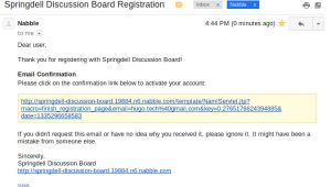 User Registration Email Template Free Support Not Receiving Registration Email for My