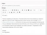 User Registration Email Template How to Create Email Templates In Fluidreview Fluidreview