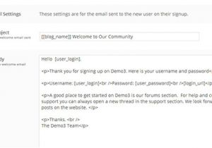 User Registration Email Template How to Send A Custom Welcome Email to New Users In WordPress