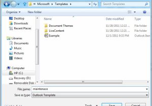 Using Email Templates In Outlook 2010 How to Create Email Templates In Microsoft Outlook