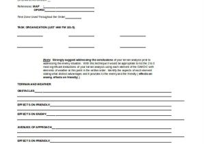 Usmc Warning order Template Warning order Template Pdf Pictures to Pin On Pinterest