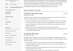 Ux Designer Sample Resume 12 Ux Designer Resume Sample S Resumeviking Com 2019