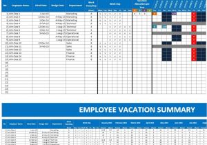 Vacation Calendar Template 2014 2014 Employee Vacation Tracking Calendar Template Excel