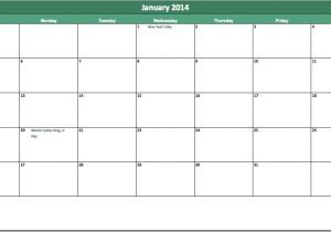 Vacation Calendar Template 2014 2014 Holiday Calendar Holiday Calendar 2014